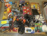 Automotive Pallet Full: Flashlights, Fans, Gages, Battery Tester