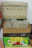 Fruit Jars, Bread Box