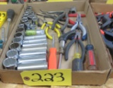 Assorted Sockets & Plyers