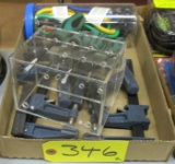 Bunge Cords, Bar Clamps, Screwdriver