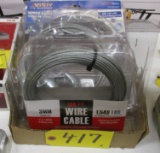 100' Wire Cable, wench Cables