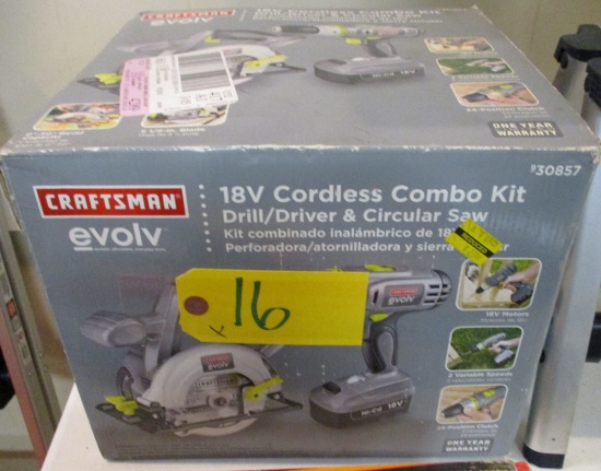 Craftsman 18V Cordless combo Kit