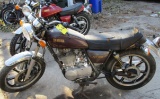 Yamaha SR 500, ODO-16416, Motor Free, Has Key, No Title, Parts Only (Year Unknown)