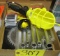 Trouble Light, Ratcheting Wrench Set, Saw Blades