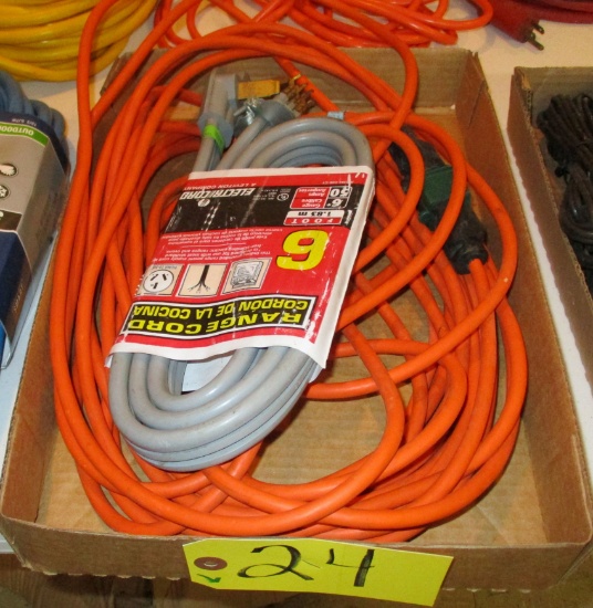 Extension Cord and 6' Range Cord