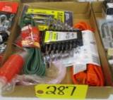 Step Drill Bits, Wrenches, Extension Cords
