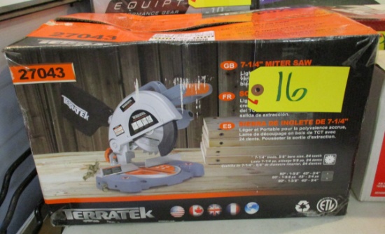 7 1/4" Miter Saw