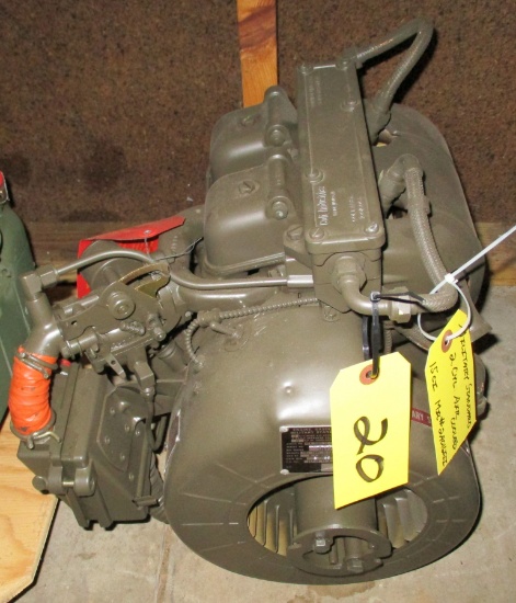 Military Standard Unused 2 Cyl. 16ci Gas Engine Air Cooled