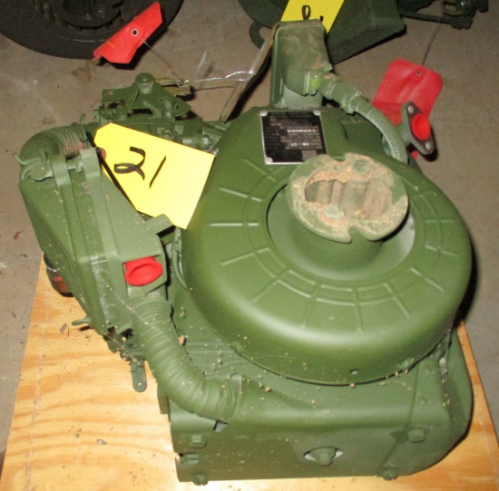Military Standard Unused Single Cyl. Gas 8ci