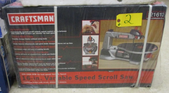 16 Inch Variable Speed Scroll Saw