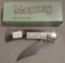 Marbles Damascus Folding Knife