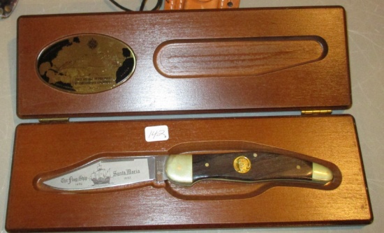 Boker  The Flag Ship Santa Maria  Columbus