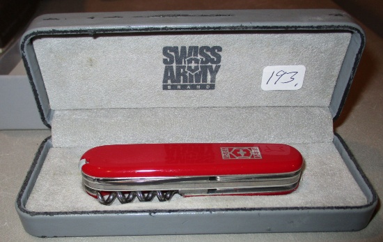 Swiss Army "A Century Of Craftsmanship 1891-1991" In Case