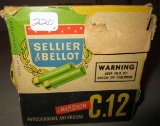 Full Box Sellier & Bellot C.12 Made In Czechoslovakia