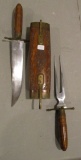 India Carving Set (Damage On One Latch)