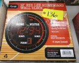 LED Score Board Wall Clock