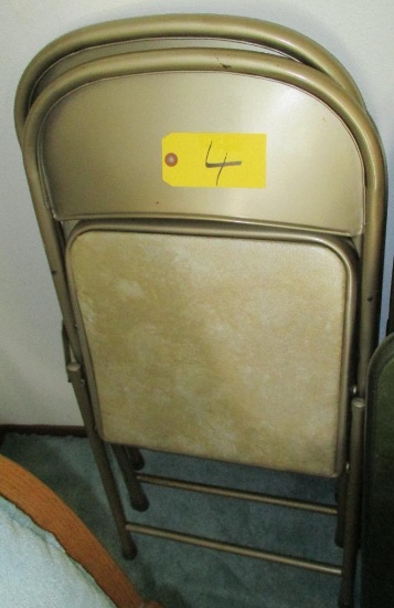 2 Metal Folding Chairs