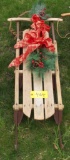 Decorated Runner Sled