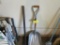 Scoop Shovel, Metal Pole