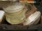 Glass Pie Tray, Serving Bowls
