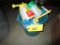 Plastic Bucket with Lawn Chemical Sprayers