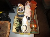 Vase, Table Top Telescope Antique Doll