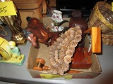Plastic Horses, Wood Religious Figures