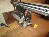 10 Inch Radial Arm Saw with Cabinet