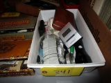 Metal Remington Box, Wrenches, Flashlight, Baseball