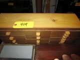 Wood Cabinet with electrical