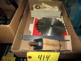 Saw Blades, razor blades
