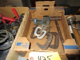 C Clamps, Mini Vice, metal Hammer