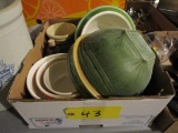 Mixing Bowls, Flower Pot
