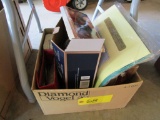 Anchor Hocking Baking Dish, Pyrex 2.5 Quart Round Casserole Still in box, Placemats and Hairdryer