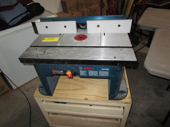 Bosch Router Table with Stand