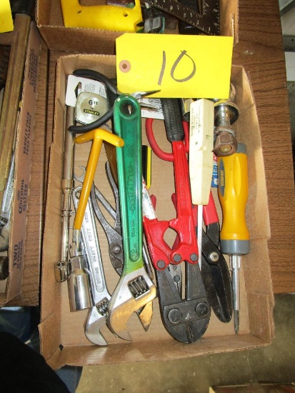Crescent Wrenches, Bolt Cutter, Misc. Tools