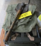 Army Backpack, Shovel