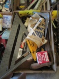 12 Inch Square, Shelf Brackets, Draw Knife, Hammer