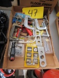Clamps,Sandpaper, Small Hand Saw