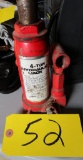 4 ton Bottle jack