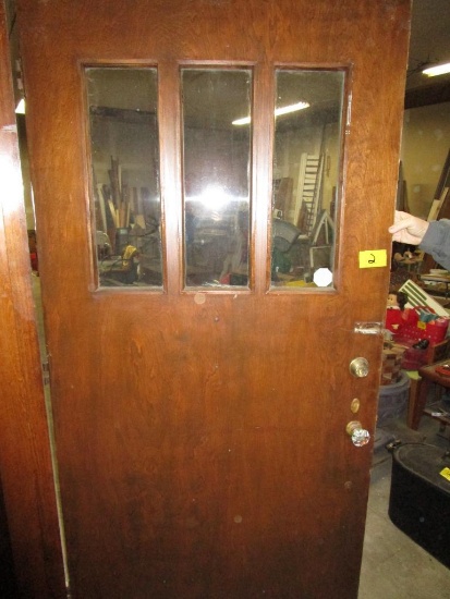 40"x83" door, 2" thick, with frame and trim