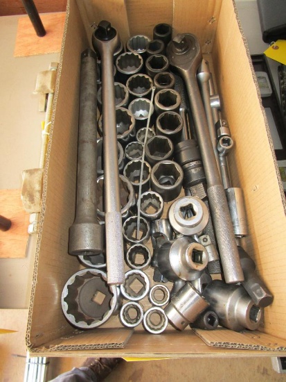 Large Socket set, Mostly Blackhawk