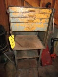 Metal Cabinet on Wheels