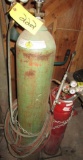 Oxy-Acetelyne tanks, hoses, Cart and Torch Head