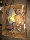 Twine, Axes, Grinder and Misc.