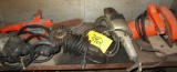 Grinder, Circ. Saw, Chainsaw