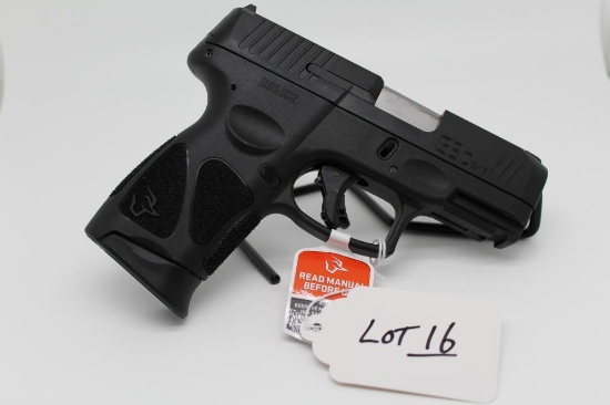 Taurus G3C 9MM, 12+1, 3 Magazines, NIB, SN:1KA26425