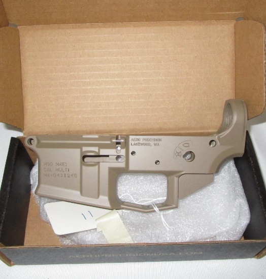 Aero M4E1, FDE, Stripped Lower receiver, SN-M4-0421248, NIB