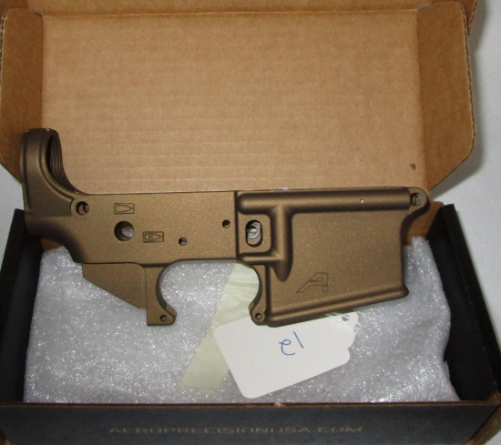 Aero Gen 2, Stripped Lower Receiver, Burnt Bronze with trigger guard, SN-X480590, NIB