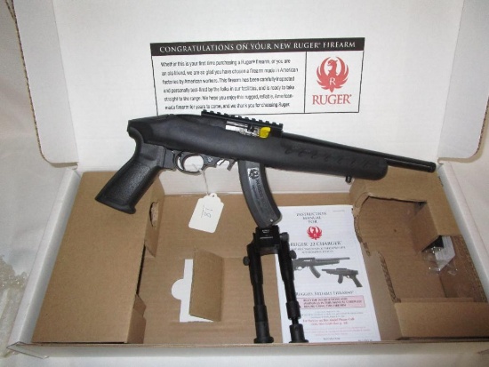 Ruger Charger 22LR, 15 rd. Mag., With Bi-Pod, SN-492-26538, NIB